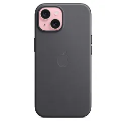 Coque Tissage Fin iPhone 15 Noir | ShopDutyFree.fr 2
