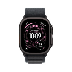 🤑 Soldes Watch Ultra 3 Cell 49 mm Titane noir Boucle Alpine noire L 