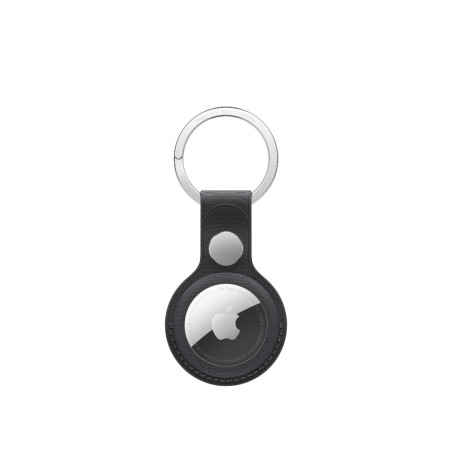 Porte-clés AirTag en tissu fin Noir | ShopDutyFree.fr