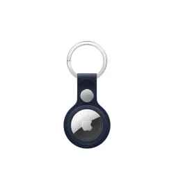 Porte-clés AirTag tissu fin Bleu marine | ShopDutyFree.fr 1