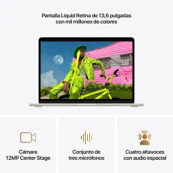 🤑 Soldes MacBook Air 13 M5 24GB 1TB Blanc estrella  9