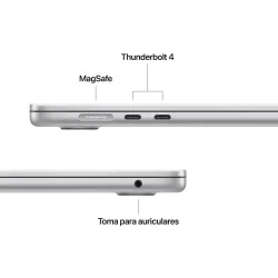 MacBook Air 15 M5 16GB 512GB Argent | ShopDutyFree.fr 4