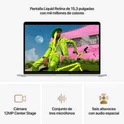MacBook Air 15 M5 16GB 1TB Blanc estrella | ShopDutyFree.fr 9