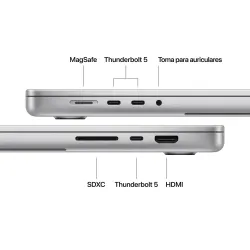 MacBook Pro 16 M5 Max 36GB 2TB Argent | ShopDutyFree.fr 4