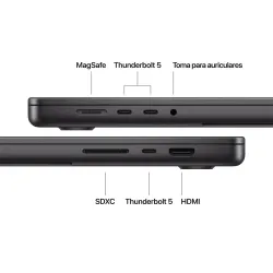MacBook Pro 16 M5 Pro 48GB 1TB Noir espacial 3