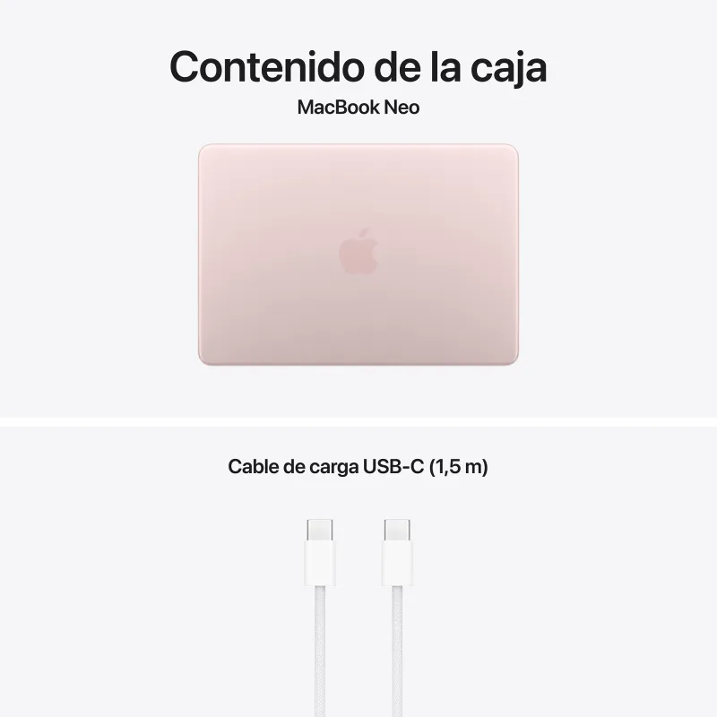 🤑 Soldes MacBook Neo A18 Pro 8GB 512GB Touch ID Rose nuage 