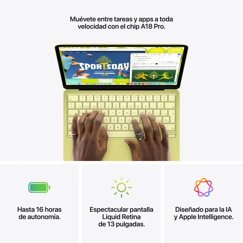 MacBook Neo A18 Pro 8GB 512GB Touch ID Argent