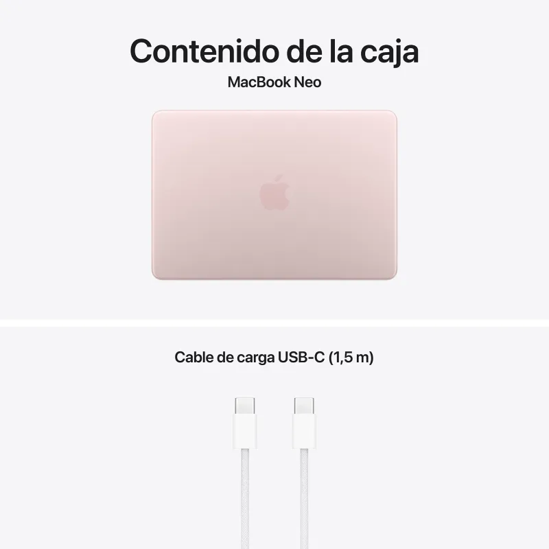 🤑 Soldes MacBook Neo A18 Pro 8GB 256GB Rose nuage 